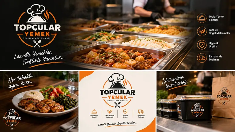 Topçular Yemek kurumsal standartları: Günlük taze üretim, hijyenik mutfak, termobox sıcak sevkiyat ve zamanında teslimat